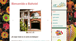 Desktop Screenshot of biohotelmexico.com